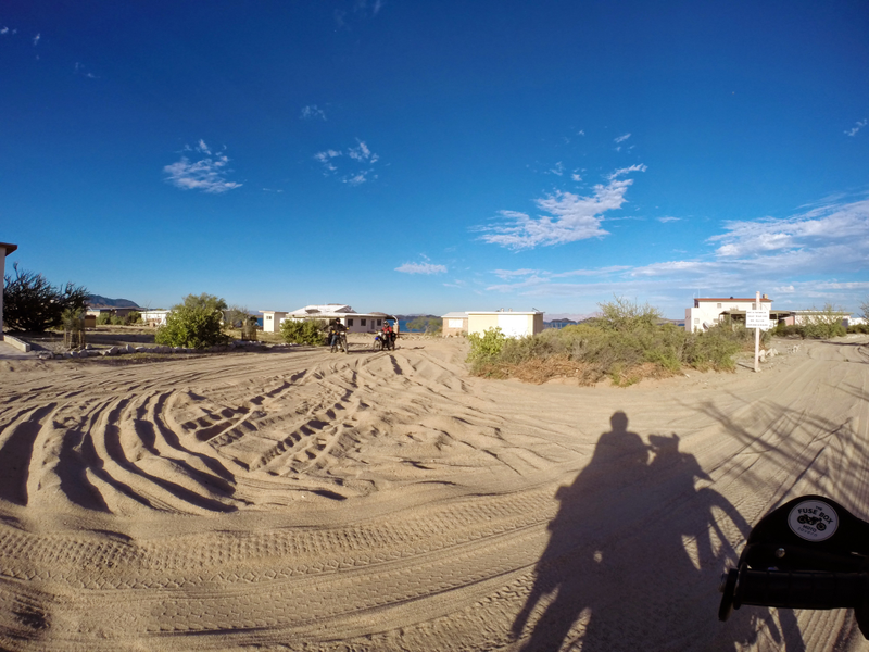 Illustration for article titled Riding Across Baja At Night